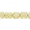 Hawaiian Quilt Bracelet with Smooth Border - Image 2