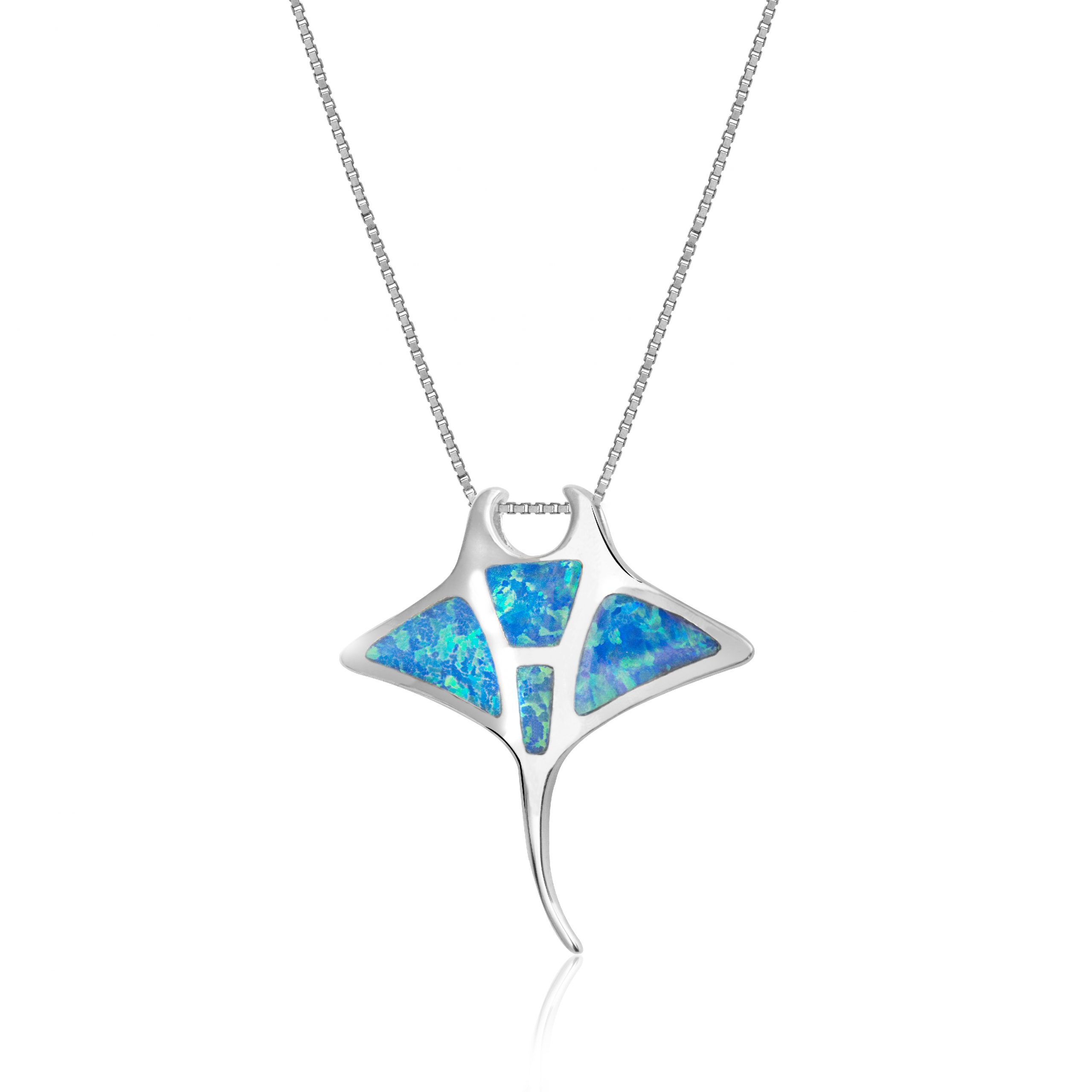 Silver Ray Necklace 