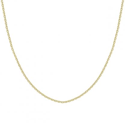 14K Yellow Gold 1.4mm Cable Chain
