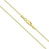 14K Yellow Gold 1.4mm Cable Chain