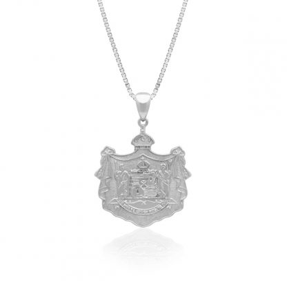 Silver Coat of Arms Pendant