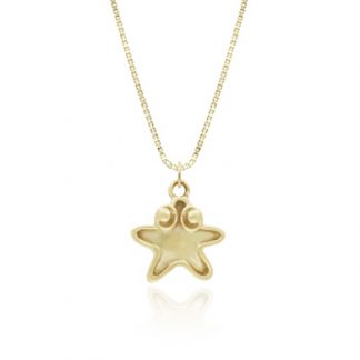 Starfish Patrick Gold Charm
