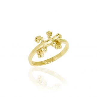 Gecko Gold Ring