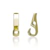 Palao Hook Pendant Yellow Gold - Image 2