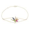 Bird of Paradise Gemstone Bracelet