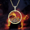 Koa Diamonds® Volcano Pendant - Image 3