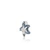 Blue Sapphire Mother and Baby Outline Pendant - Image 2