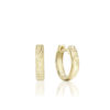 Hawaiian Scroll Hoop Earrings