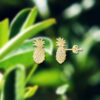 Pineapple Stud Earrings - Image 2