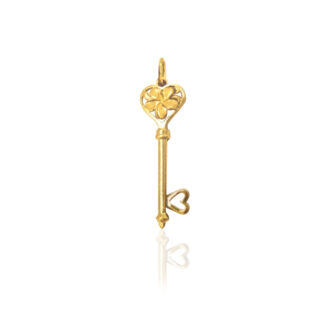 Heart Key Pendant