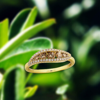 Koa Diamonds® Gold Leaf Ring - Image 2