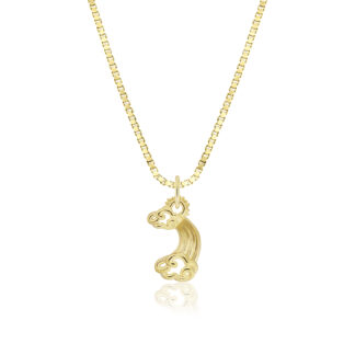 Rainbow in Clouds Charm Pendant