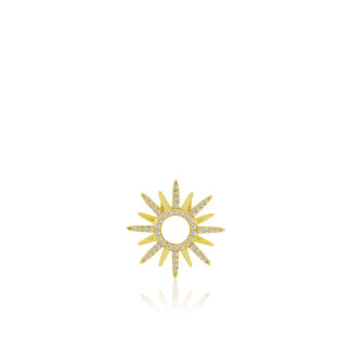 Diamond Sunburst Pendant