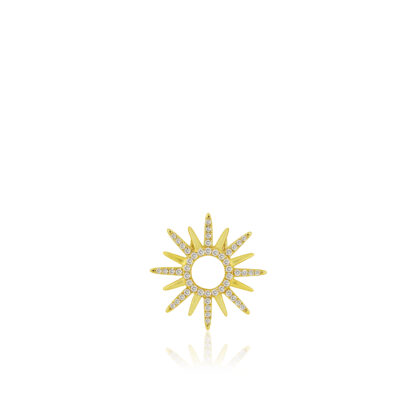 Diamond Sunburst Pendant