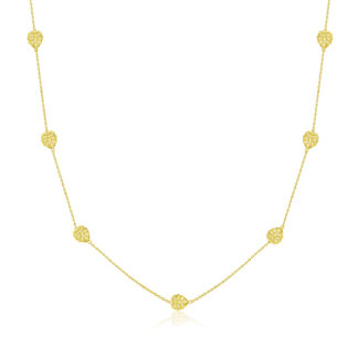 Adjustable Monstera Link Necklace