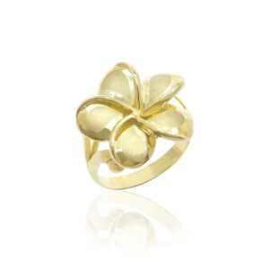 Queen Plumeria Basket Ring