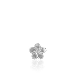 Queen Plumeria Diamond Slide Pendant 12mm