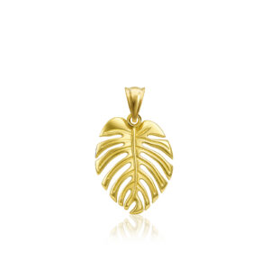 Monstera Leaf Pendant 20mm