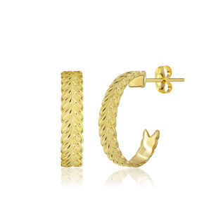 Maile Hoop Earrings
