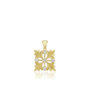 Diamond Hawaiian Quilt Pendant