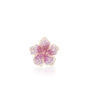 Ombre Hibiscus Pendant 15mm