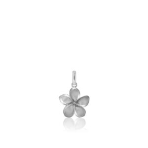 Queen Plumeria Pendant 14K Gold 11mm