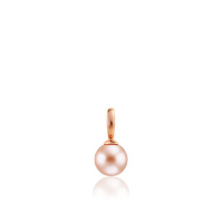8mm Pink Freshwater Pearl Pendant