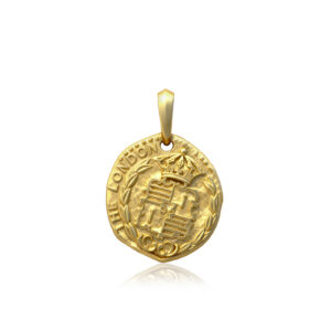 Shipwreck Gold Coin Pendant