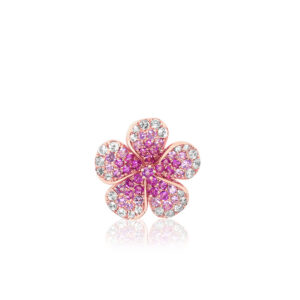 Ombre Plumeria Pendant 15mm