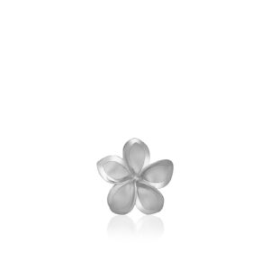 Queen Plumeria Pendant 14K Gold 18mm