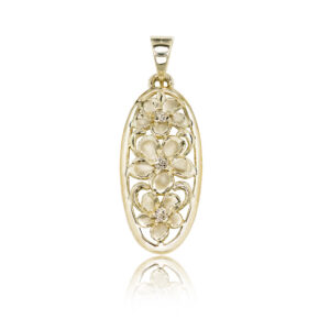 Ekolu Plumeria Classic Pendant