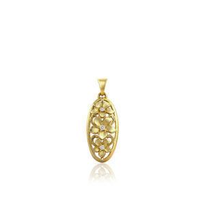 Ekolu Plumeria Classic Pendant