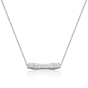 Bamboo Diamond Necklace