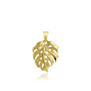 Monstera Leaf Pendant
