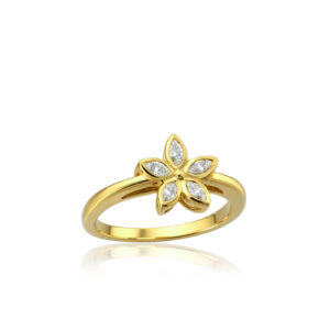Kaimana Plumeria Ring 0.15ct