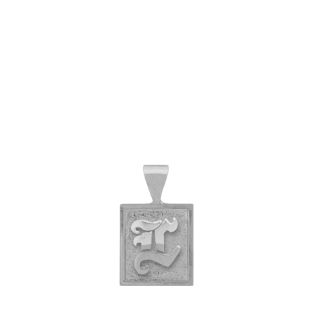Hawaiian Initial Pendant #CJ-P0037-W18K